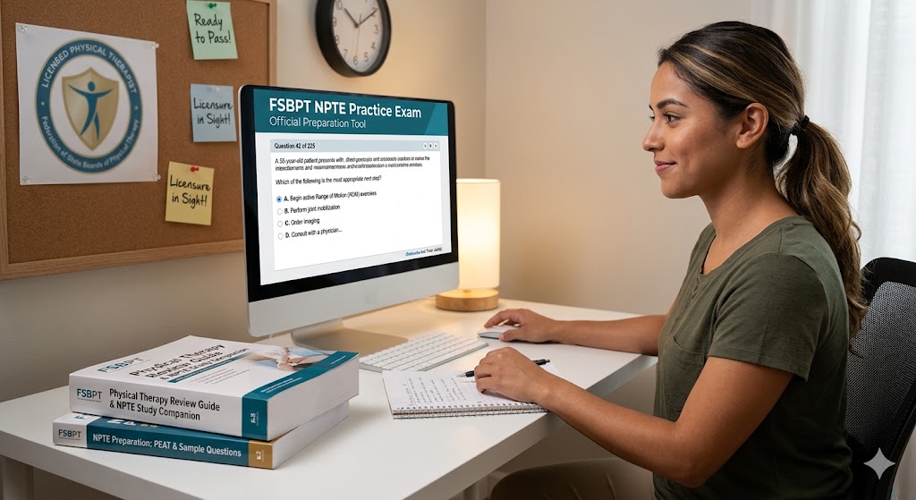 Federation of State Boards of Physical Therapy (FSBPT) Practice Exam Banner