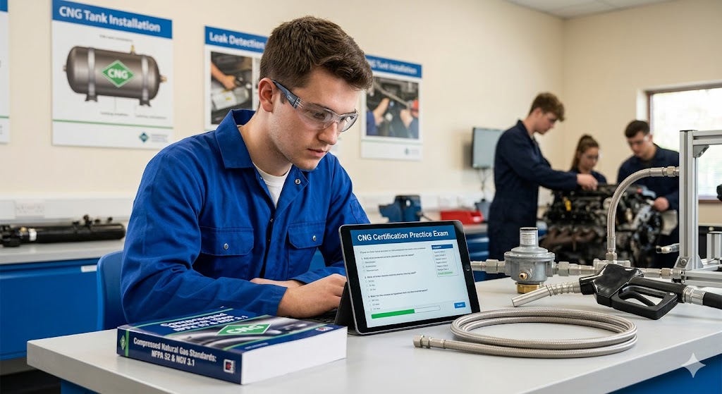 Compressed Natural Gas (CNG) Certification Practice Exam Banner