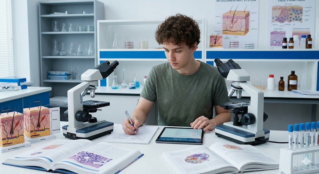 Physiology and Histology of the Skin Practice Test Banner