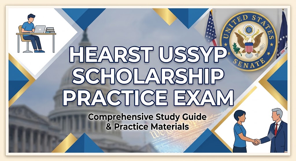 US Senate Youth Program Hearst Practice Test Banner
