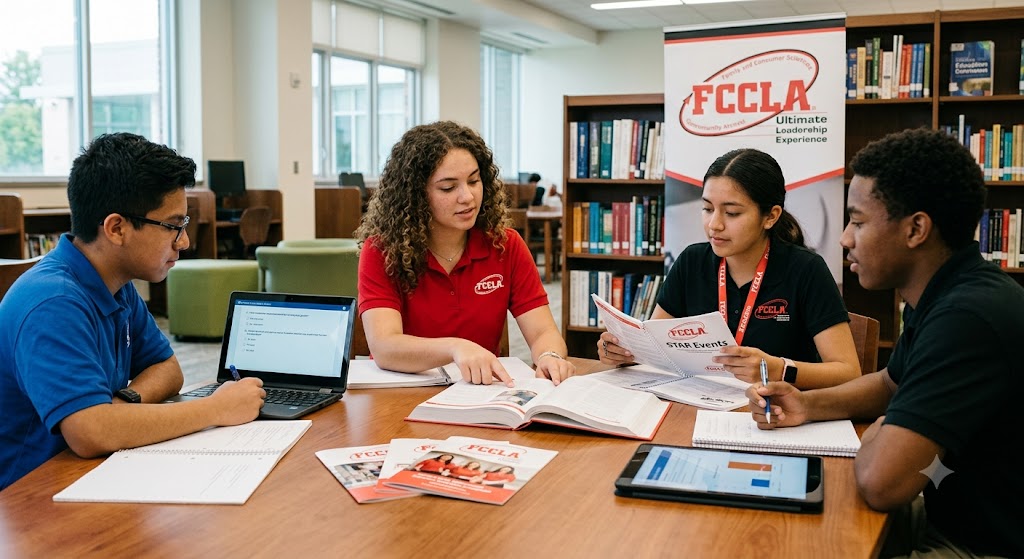 Family, Career and Community Leaders of America (FCCLA) Practice Exam Banner