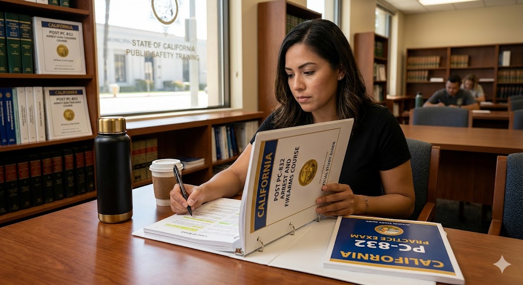 California Penal Code section 832 (PC-832) Practice Test Banner