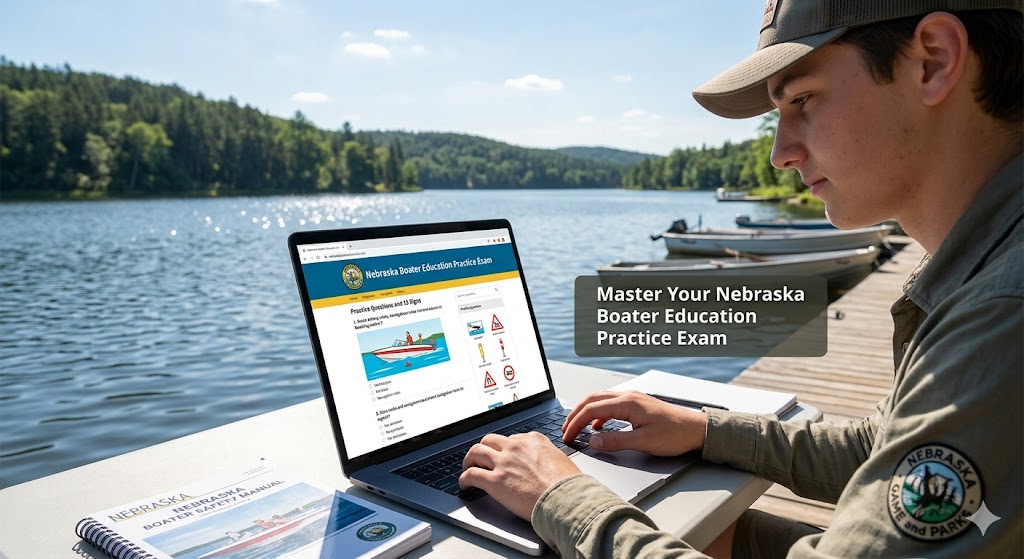 Nebraska Boater Education Practice Exam Banner
