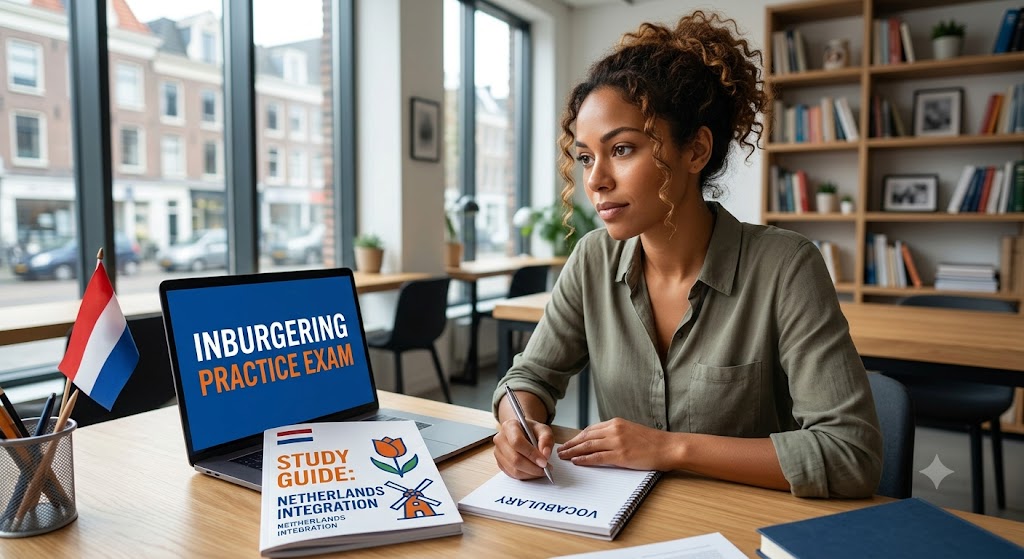 Inburgering Practice Test & Exam Prep | Netherlands Banner