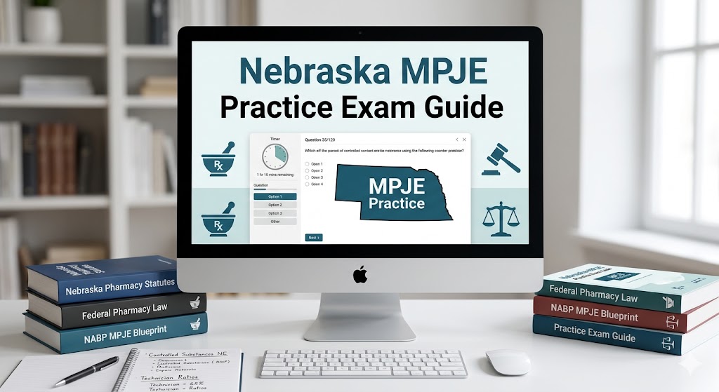 Nebraska MPJE Practice Exam Guide Banner