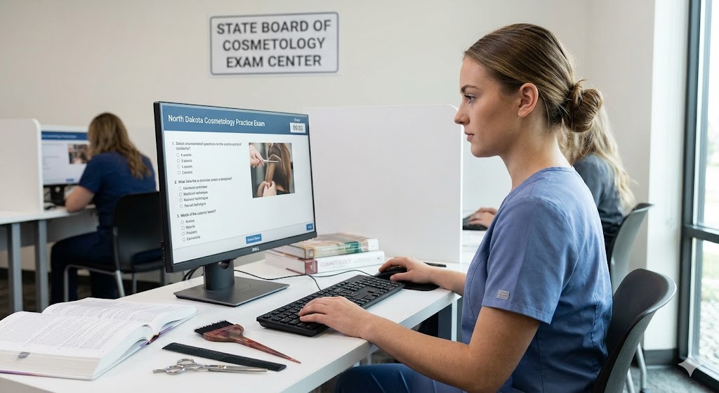 North Dakota Cosmetology Practice Exam Banner