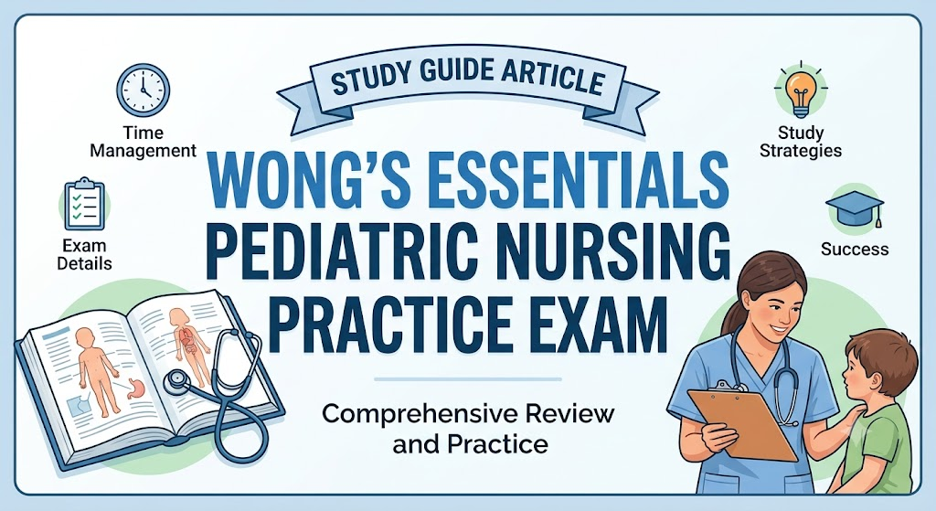 Wong's Essentials of Pediatric Nursing Practice Test Banner