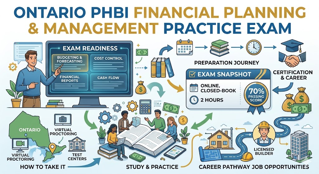 Ontario PHBI Financial Planning & Management Practice Test Banner