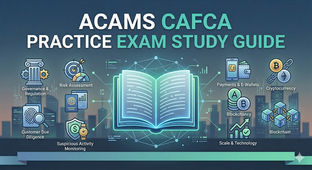 Certified AML FinTech Compliance Associate (CAFCA) Practice Test Banner