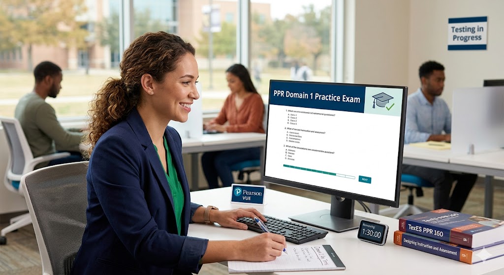 Pedagogy and Professional Responsibilities (PPR) Domain 1 Practice Test Banner