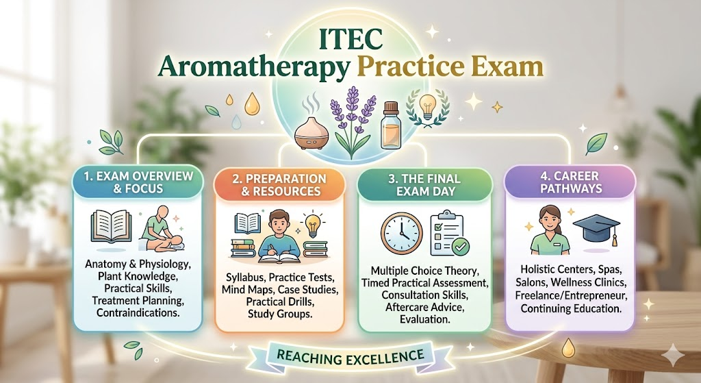 International Therapy Examination Council (ITEC) Aromatherapy Practice Test Banner