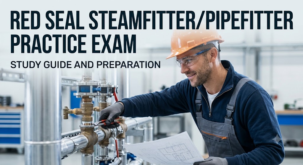 Red Seal Steamfitter/Pipefitter Practice Exam Banner