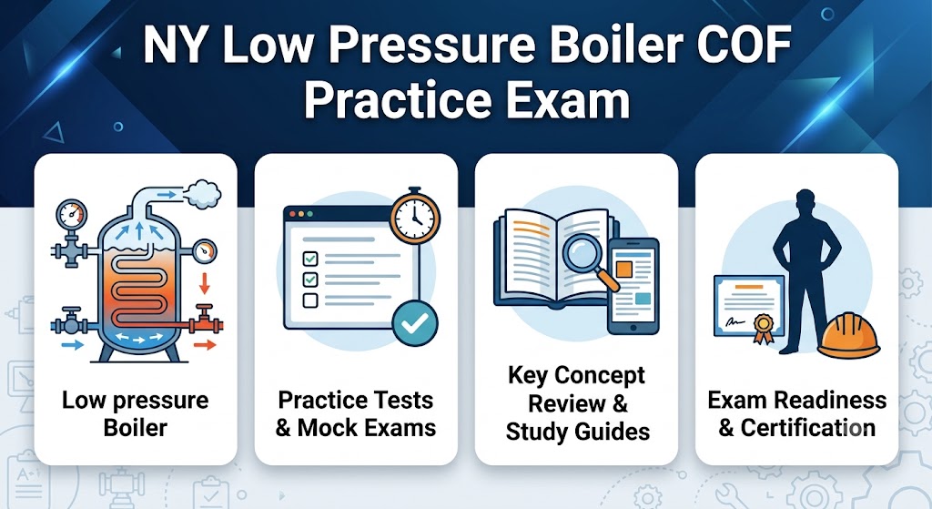 New York Low Pressure Boiler COF Practice Banner