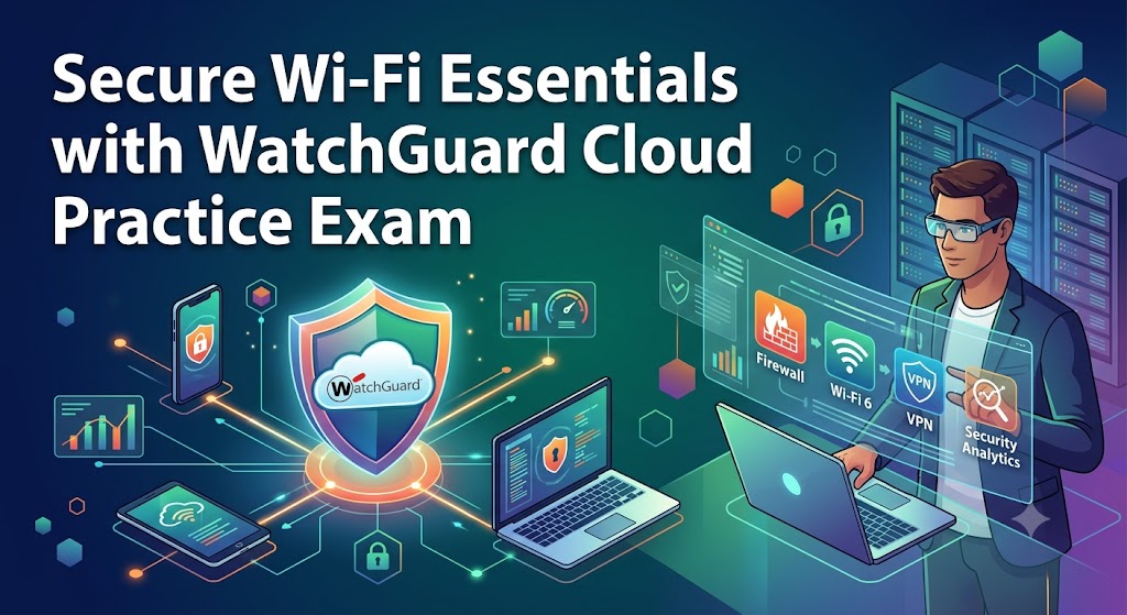 WatchGuard Secure Wi-Fi Essentials Practice Exam Banner