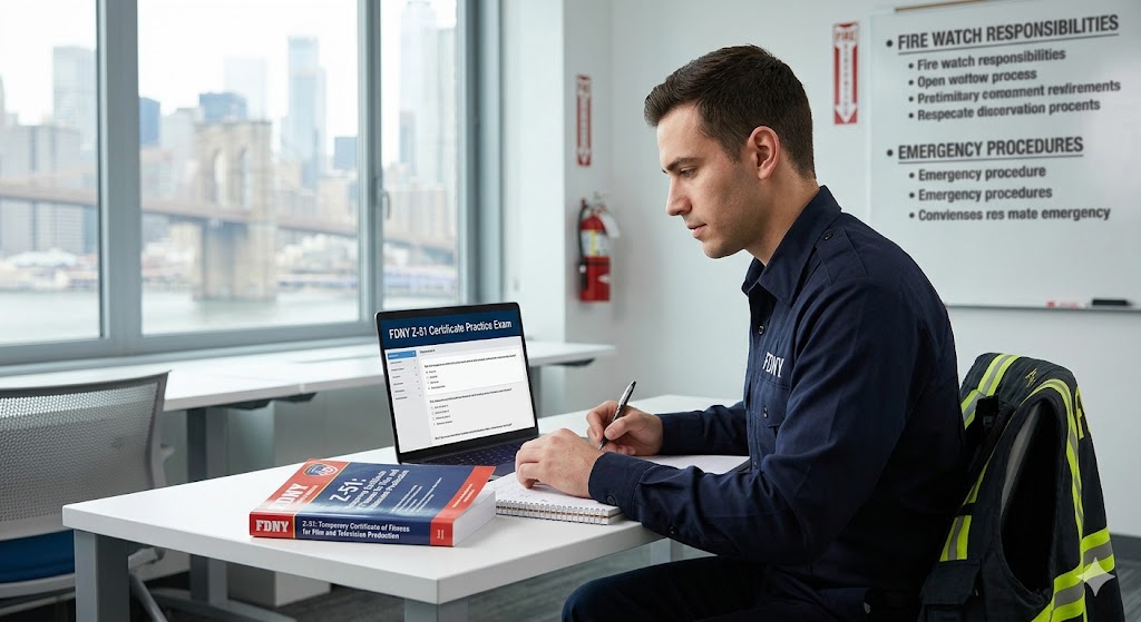 FDNY CoF – Temporary Certificate of Fitness Card (Z-51) Practice Test Banner