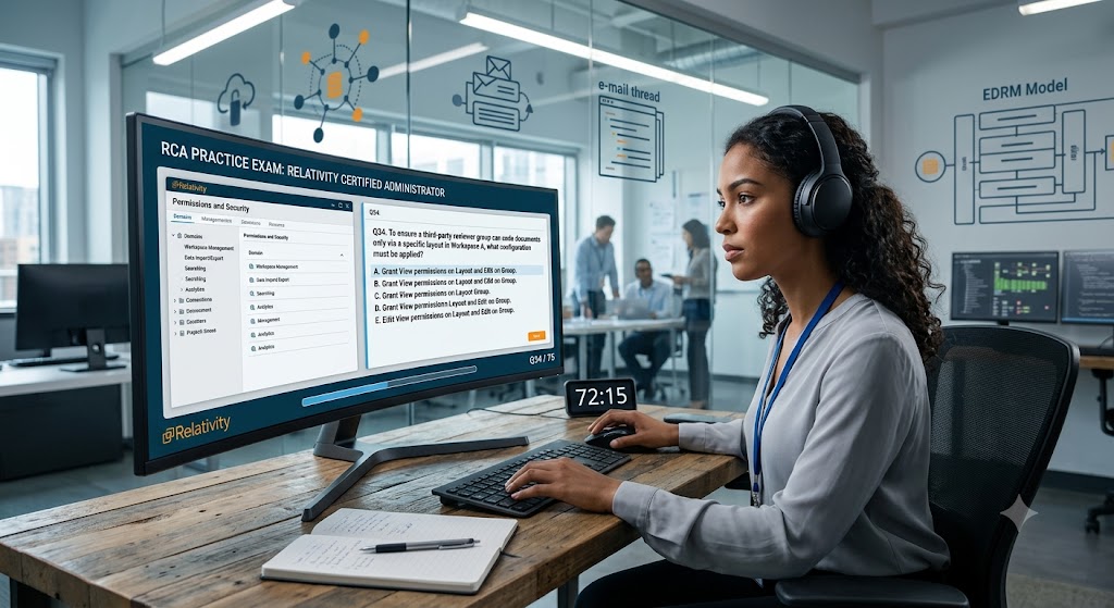 Relativity Certified Administrator Practice Exam Banner