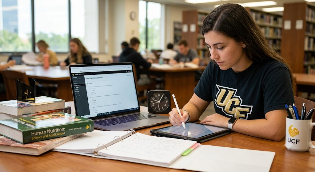 University of Central Florida (UCF) HUN3011 Human Nutrition Practice Exam 1 Banner