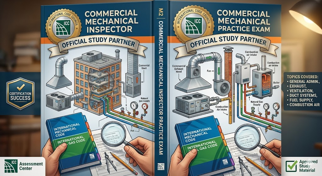 M2 Commercial Mechanical Inspector Certification Practice Exam Banner