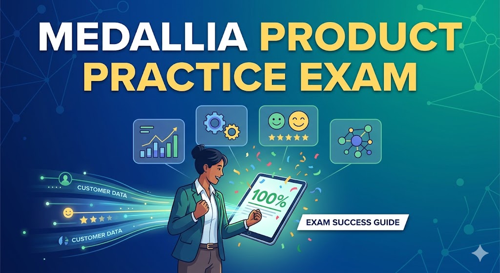 Medallia Product Practice Exam Banner