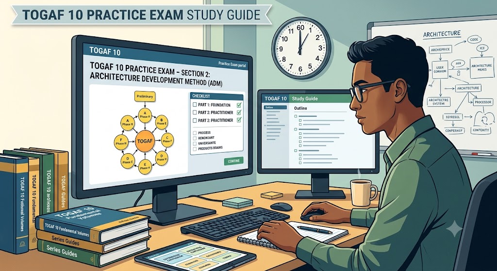 The Open Group Architecture Framework (TOGAF) Level 1 Practice Test Banner