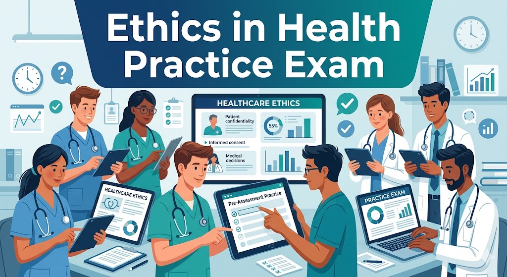 Ethics in Health (EH) Care Questionnaire (CQ): Clinical Pre-Assessment Practice Test Banner