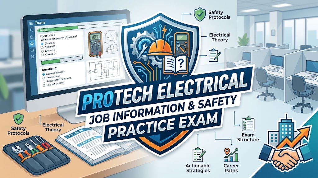 ProTech Electrical – Job Information & Safety Practice Exam Banner