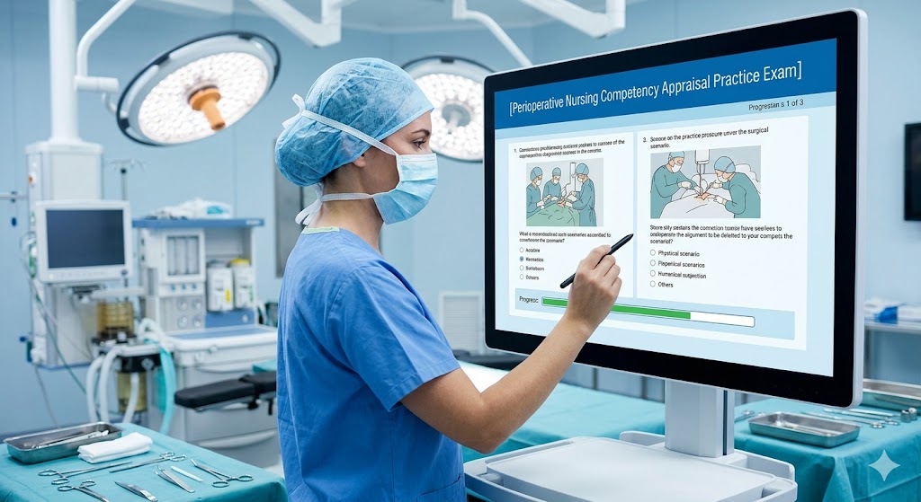 Perioperative Nursing Competency Appraisal Practice Exam Banner
