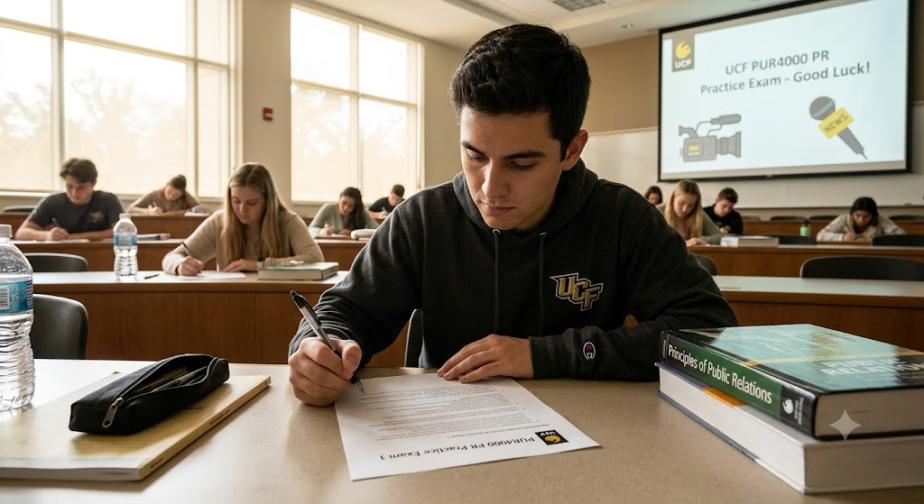 University of Central Florida (UCF) PUR4000 Public Relations Practice Exam 1 Banner