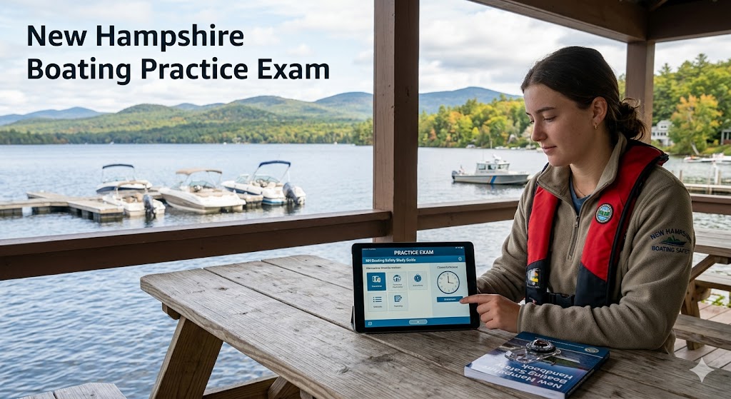 New Hampshire Boating Certification Study Guide Banner