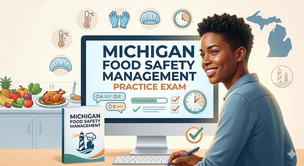 Michigan Food Safety Management Practice Test Banner