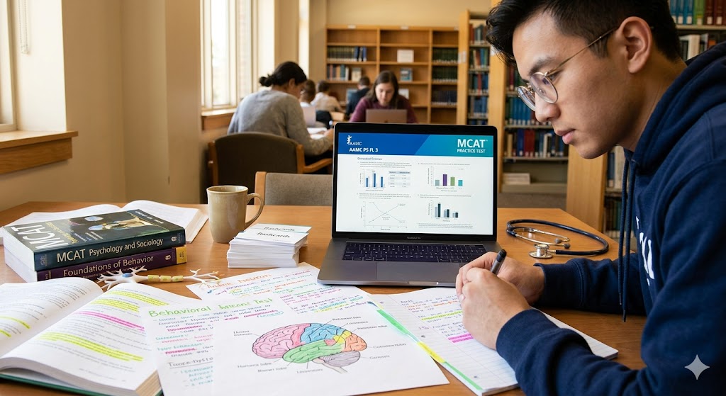 AAMC PS FL 3 MCAT Practice Test Banner