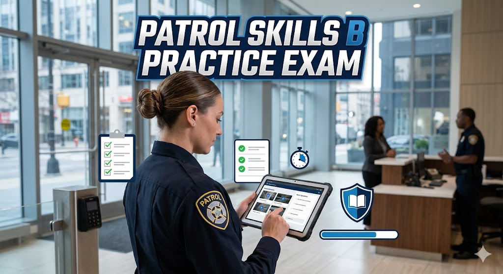 Patrol Skills B Practice Exam Banner