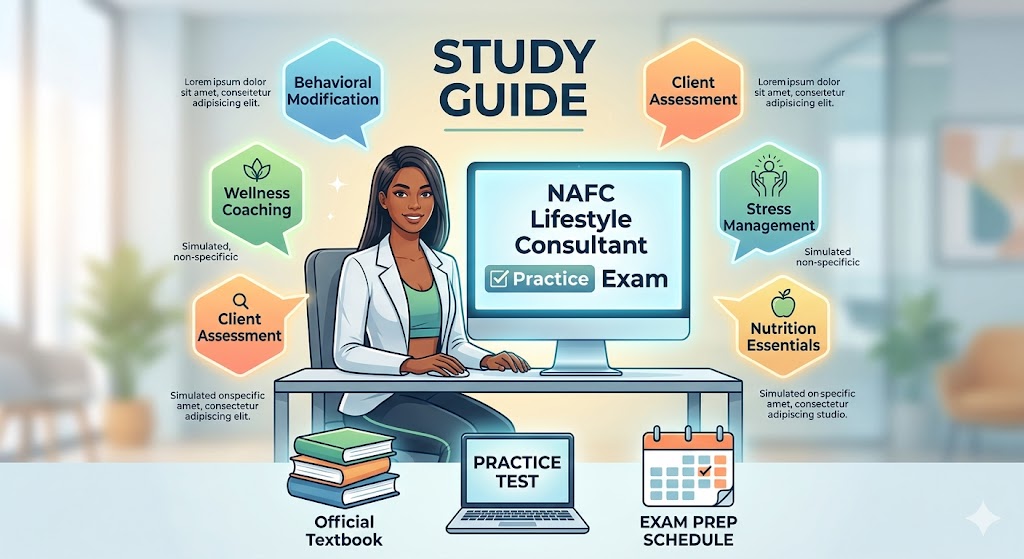 NAFC Lifestyle Consultant Practice Exam Banner