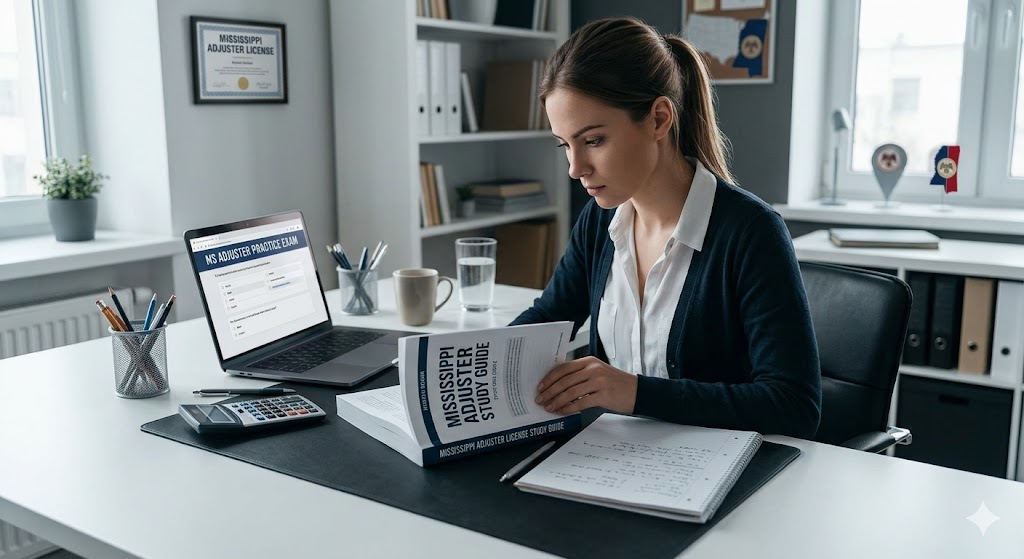 Mississippi Adjuster License Practice Exam Banner