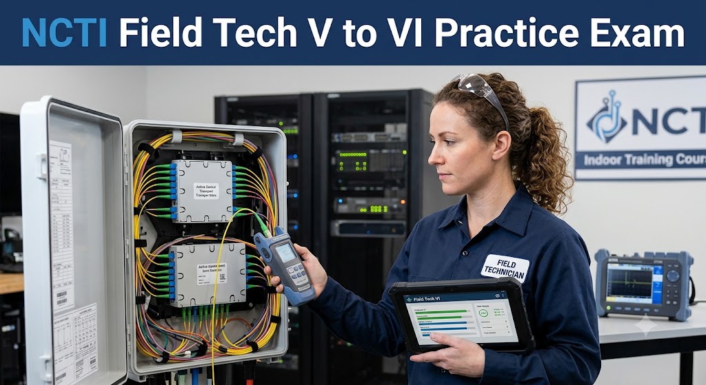 NCTI Field Tech V to VI Practice Exam Banner