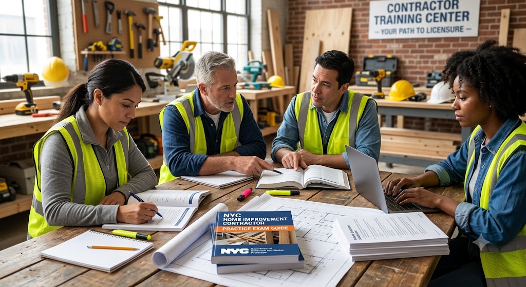 NY Home Improvement Contractor Practice Exam Banner