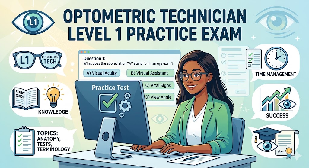 Optometric Technician Level 1 Practice Test Banner