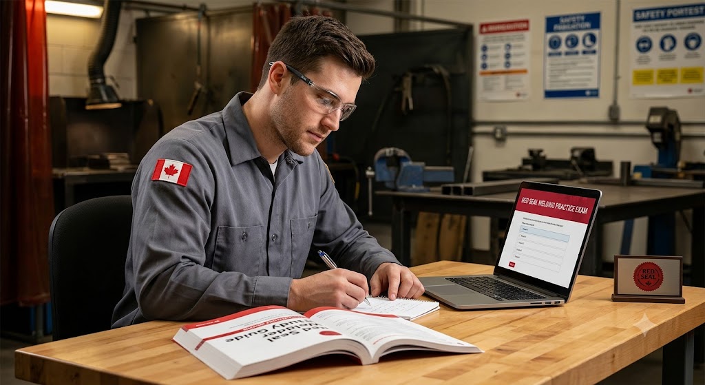 Red Seal Welding Practice Exam Banner
