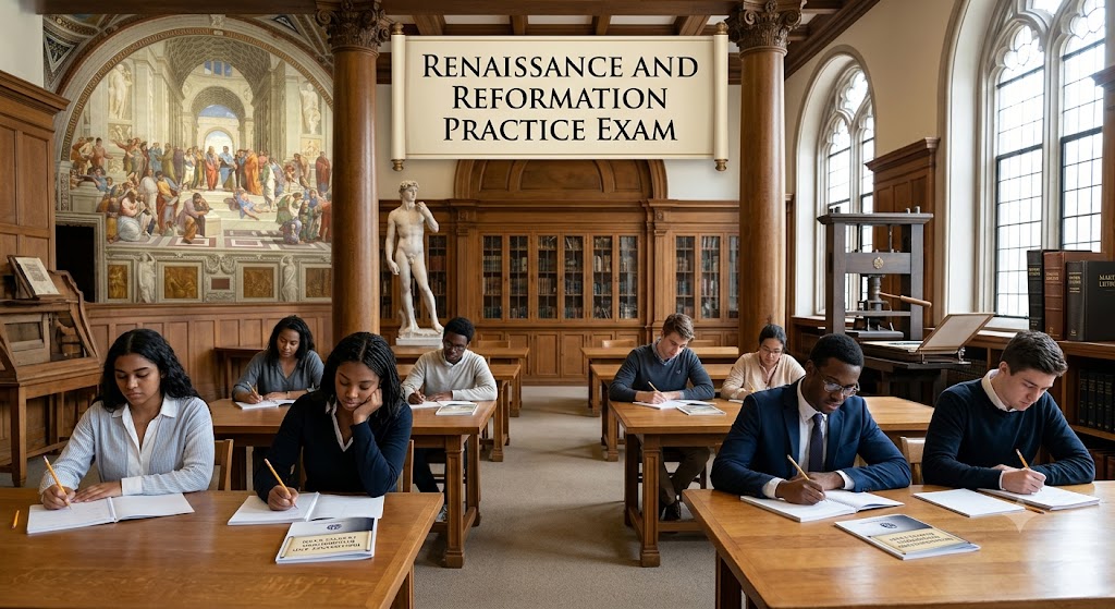 Renaissance and Reformation Practice Test Banner