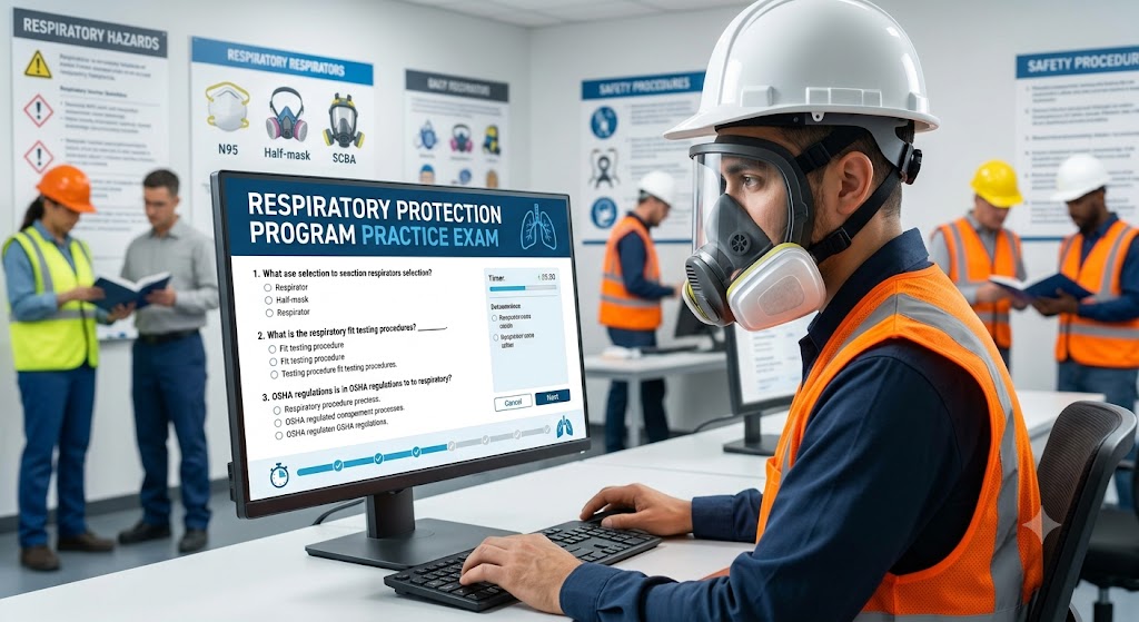 Respiratory Protection Program Practice Test Banner