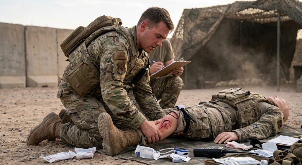 USAF EMS Protocol Practical Exam Banner