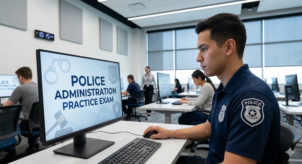 Police Administration Practice Test Banner