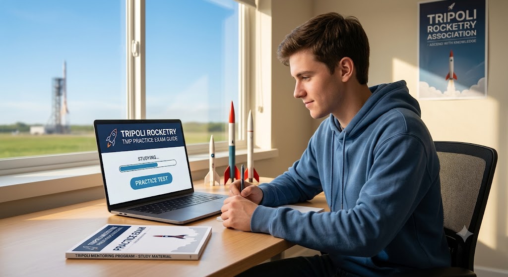 Tripoli Rocketry Association Tripoli Mentoring Program (TMP) Practice Test Banner
