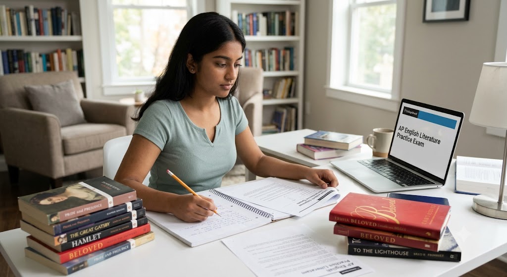 Advanced Placement (AP) English Literature Practice Exam Banner