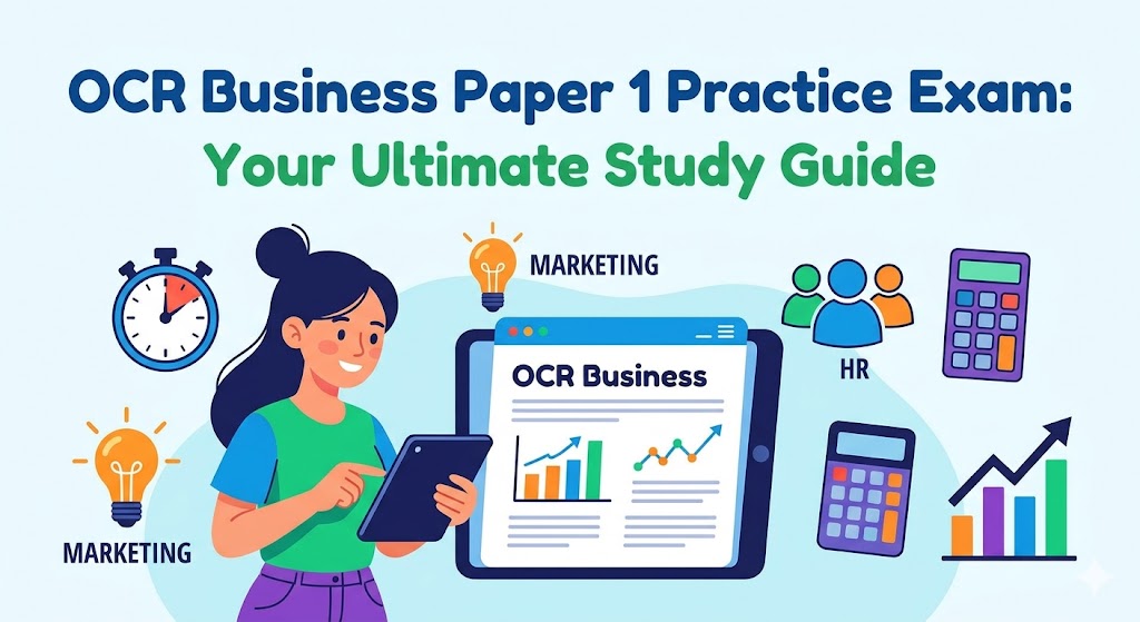 OCR Business Paper 1 Practice Exam Banner