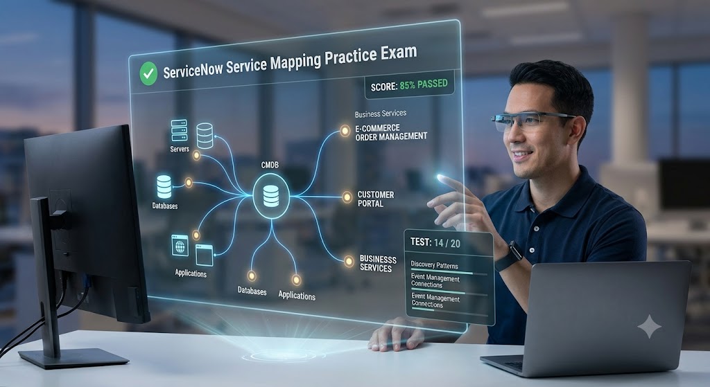 ServiceNow Service Mapping Practice Exam Banner