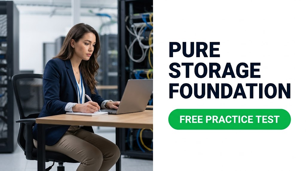 Pure Storage Practice Test & Exam Prep Banner