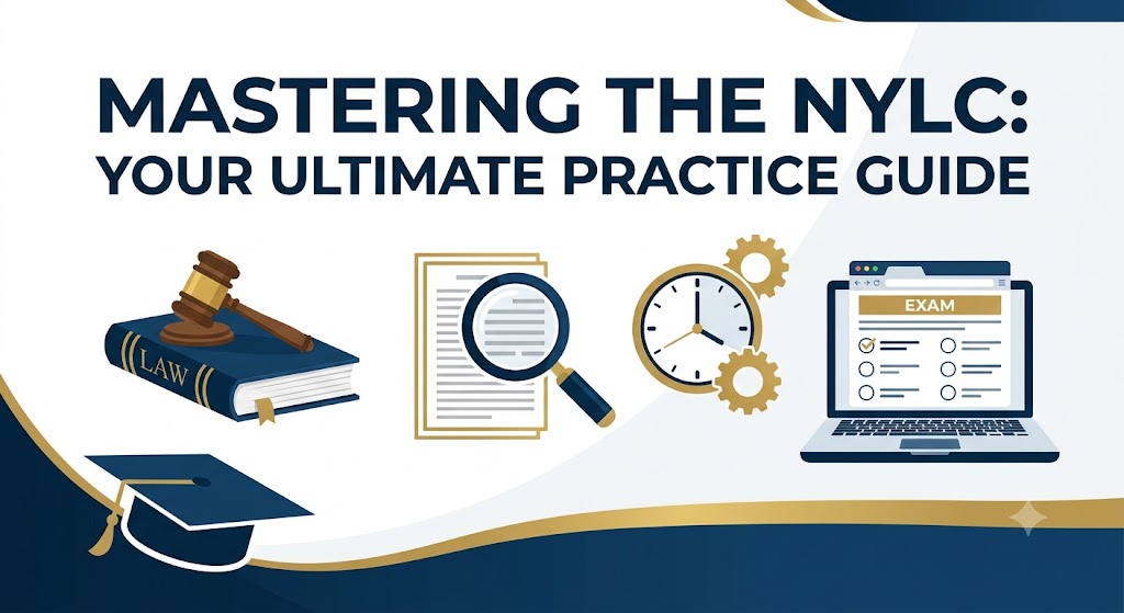 New York Law Course NYLC Practice Exam Banner