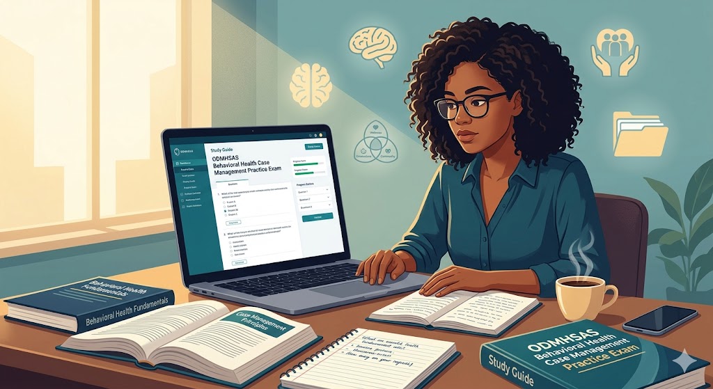 ODMHSAS Behavioral Health Case Management Practice Exam Banner