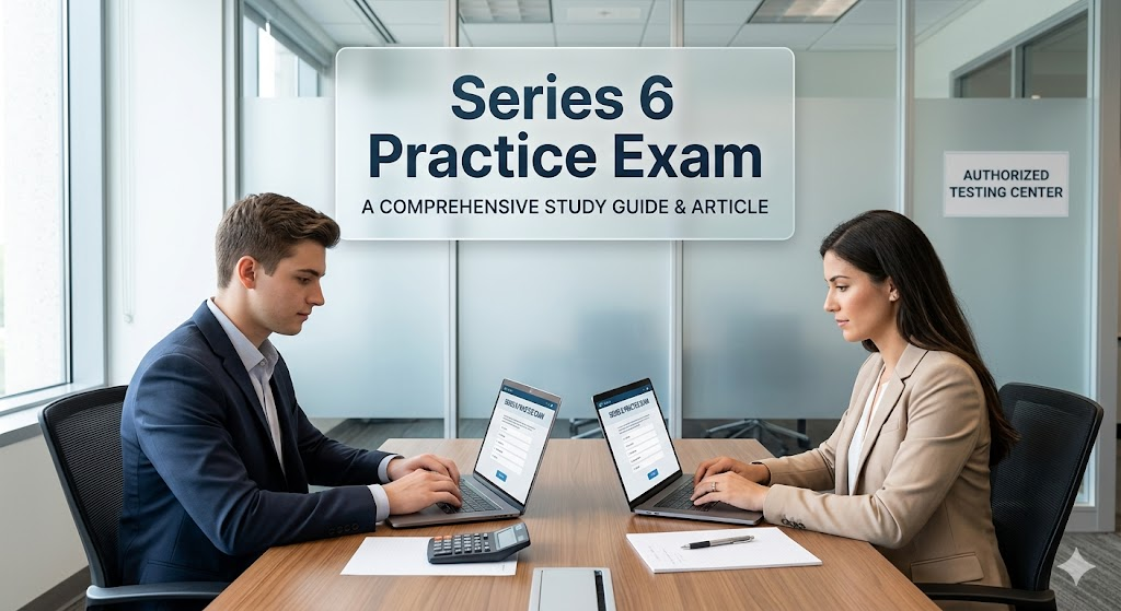 Investment Company and Variable Contracts Products Representative (Series 6)Practice Exam Banner
